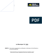 Volta Redonda - Lei Municipal 1414