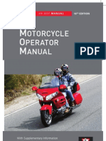 Otorcycle Perator Anual: An MSF Manual