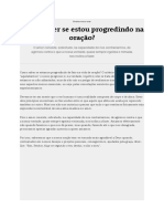 20.Como saber se estou progredindo na oração_