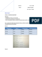 Calculating Velocity and Acceleration in Running