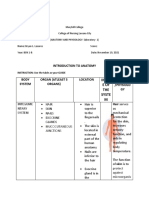 BRYAN LECAROS BSN-1B ANATOMY AND PHYSIOLOGY - Laboratory