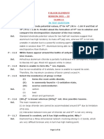 P Block Elements, Class 11