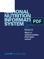 N Tional Nutrition Information System
