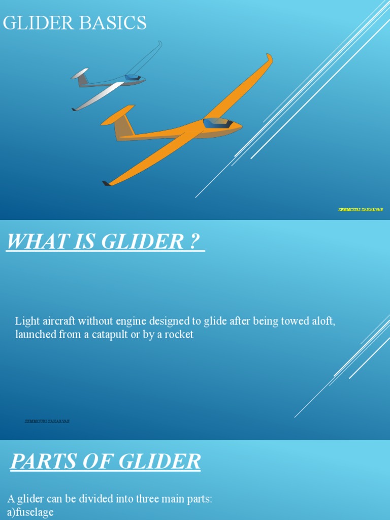 Glider Basics PDF