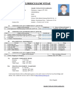 Curriculum Vitae: I. Personal Data