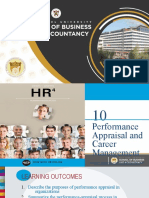 Module 6 - Chapter 10 Performance Appraisal and Career Management