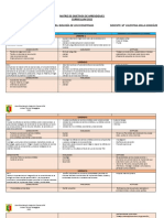 MATRIZ DE OBJETIVOS DE APRENDIZAJES 4° MEDIO IOLOGÍA DE LOS ECOSISTEMAS