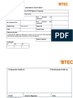 Assignment 2 Front Sheet Qualification BTEC Level 5 HND Diploma in Computing Unit Number and Title Submission Date