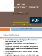 MATERI 2 - Mankon - Sistim Manajemen Waktu Proyek