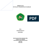 Hidrologi Perhitungan Curah Hujan Daerah: Oleh: Doni Prasetyo 20101120027