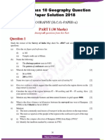 ICSE Class 10 Geography Question Paper Solution 2018