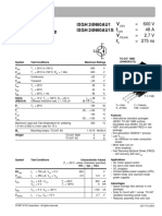 Hiperfast Igbt With Diode: V I V T Ixgh 24N60Au1 Ixgh 24N60Au1S