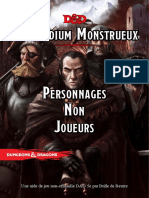 Compendium Monstrueux - Personnages Non Joueurs - 28-10-2018