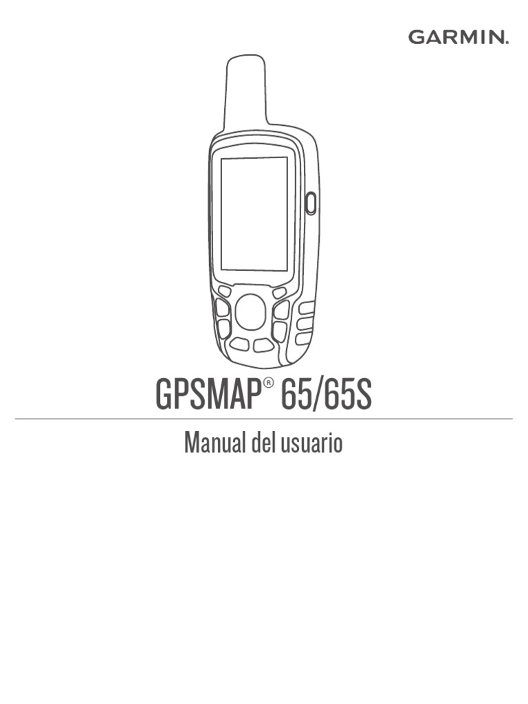 Dispositivo de navegación GPS Garmin GPSMAP 65s