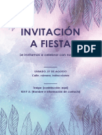 Invitacion Flesta