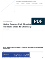 CH 2 Chemical Bonding ICSE Solutions Class 10 Chemistry
