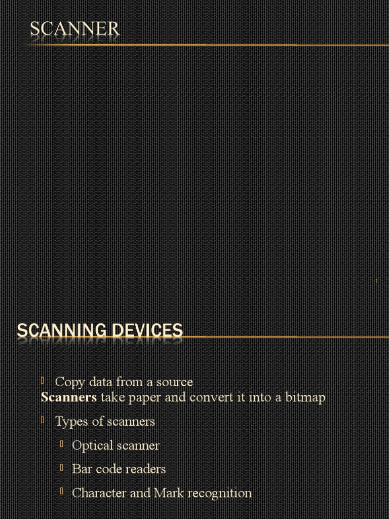 A Guide to Common Scanner Types and Uses | PDF | Image Scanner ...