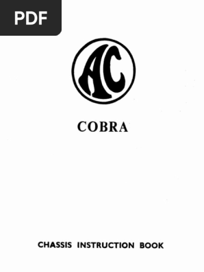 289 Owners Manual | PDF