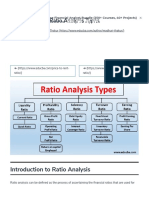 Ratio Analysis Types - Type of Ratio Analysis With Formula