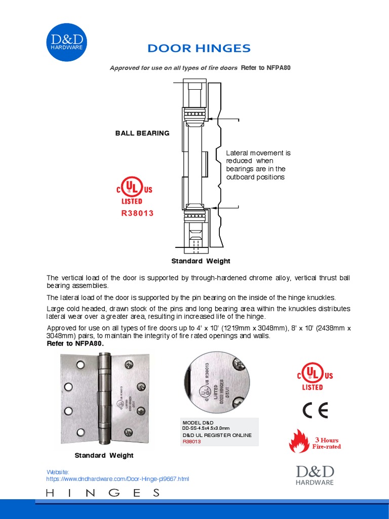 DoorHinge - D&DHARDWARE20 Nuevo | PDF | Door
