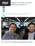 La Pandemia Disparó Sus Ventas