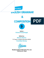 Dyanamic English Grammar and Composition-9