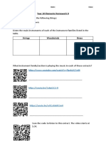 Year 10 Homework 8 (Written) EPN - INSTRUMENTS ONLY