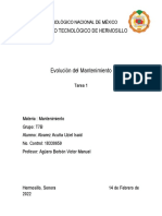 Tarea 1. Evolución Del Mantenimiento - T8C - Alvarez Acuña