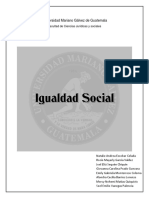 Igualdad Social - Monografía