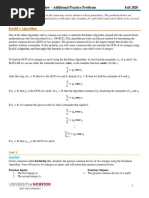 Euclid's Algorithm: ENGI 1331: Exam 2 Review - Additional Practice Problems Fall 2020