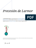 Precesión de Larmor - Wikipedia, La Enciclopedia Libre
