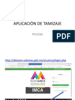 Aplicación de Tamizaje Plataforma