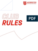 FA Club Rules - Constitution
