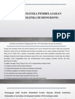 Problematika Pembelajaran Matematika Di Hongkong