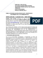 Exp. 950-2021-Recurso de Apelacion de Auto-Excepcion de Agotamiento de La Via Administrativa.