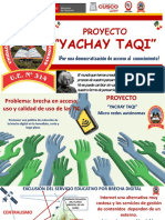 Proyecto Intranet Yachay Taqi 2021 - Ugel Acomayo
