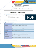 Ficha 2 - La Biología Como Ciencia