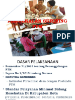 Pembekalan skrining PTM