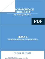 T5-Régimen Subcrítico y Supercrítico