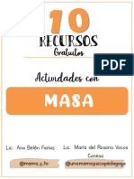 actividades con masa