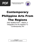 Week 2 Philipiine Contemporary Arts