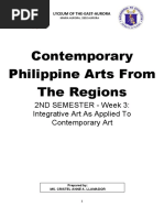 Week 3 Philipiine Contemporary Arts