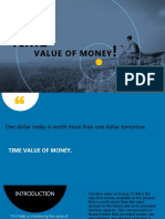 Time !: Value of Money
