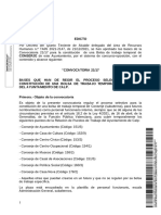 Publicación - Edicto - Edicto Bases Conv. 21 - 17, Bolsa de Trabajo Temporal CONSERJE