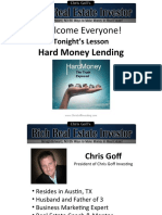 Hard Money Lending