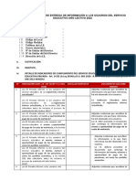 Modelo Del Informe de Cumplimiento Ley 26549 y RM 531-2021-Minedu - 2022