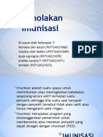 PPT Penolakan imunisasi kelompok 7