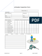 EOHSMS 02 C16 RV 0 Monthly Concrete Breaker Inspection Form