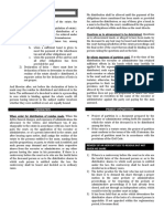 Distribution and Partition (Rule 90) : Liquidation Project of Partition