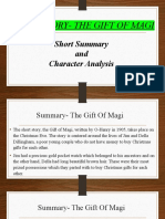 Short Story-The Gift of Magi: Short Summary and Character Analysis